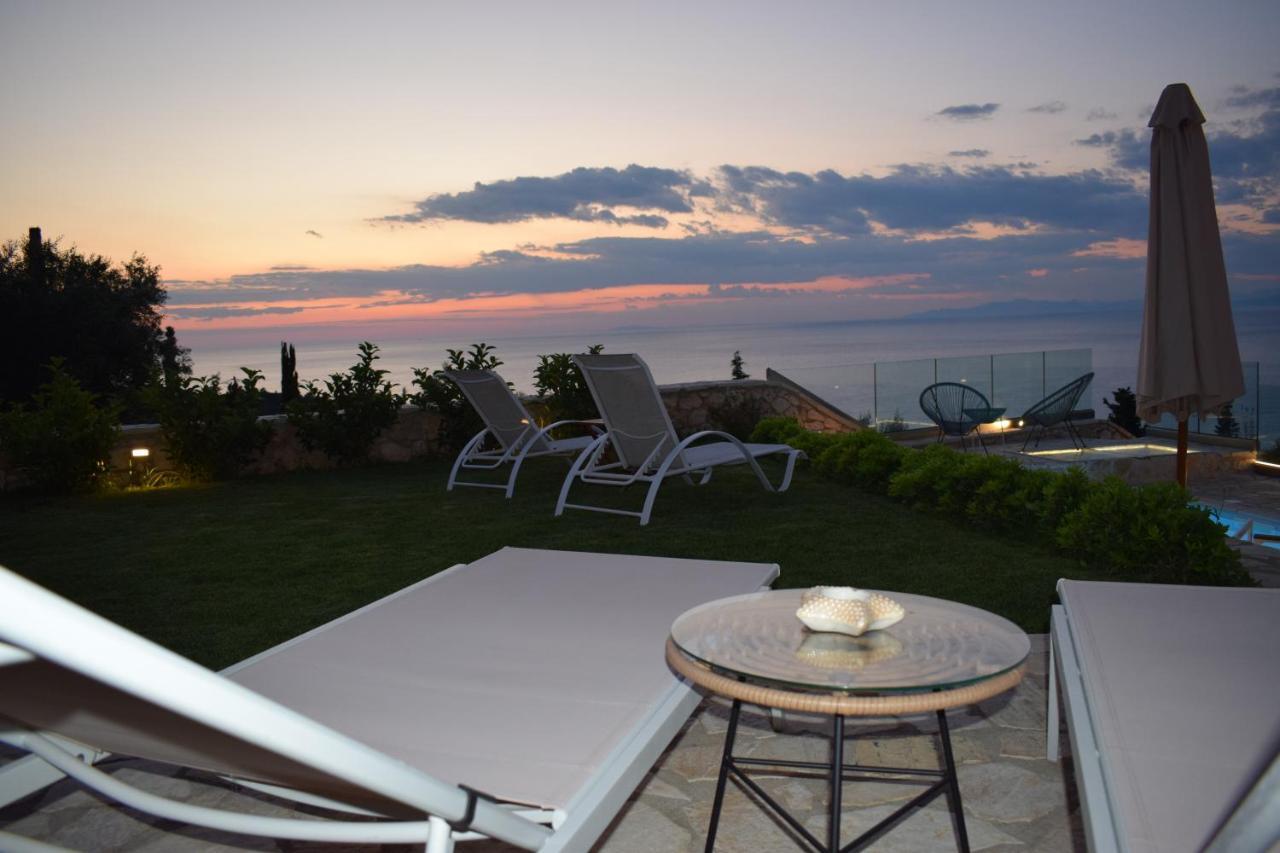 Villa Thetis With Private Pool Where The Sunsets Fade Away Áyios Nikítas Zewnętrze zdjęcie