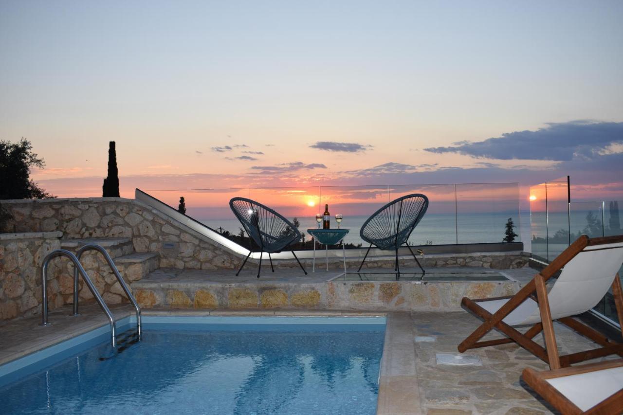 Villa Thetis With Private Pool Where The Sunsets Fade Away Áyios Nikítas Zewnętrze zdjęcie