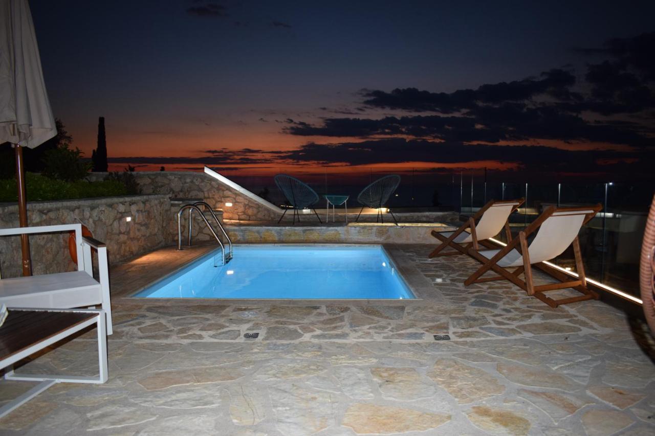 Villa Thetis With Private Pool Where The Sunsets Fade Away Áyios Nikítas Zewnętrze zdjęcie